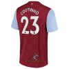 Officiële Voetbalshirt Aston Villa Coutinho 23 Thuis 2022-23 - Heren